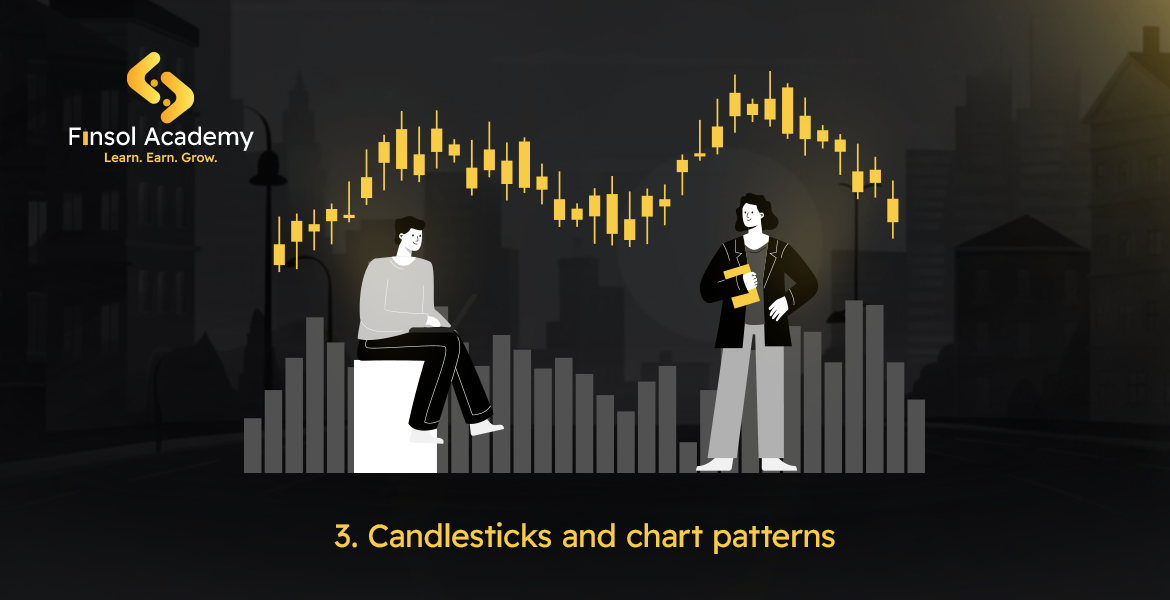 Candlesticks and chart patterns